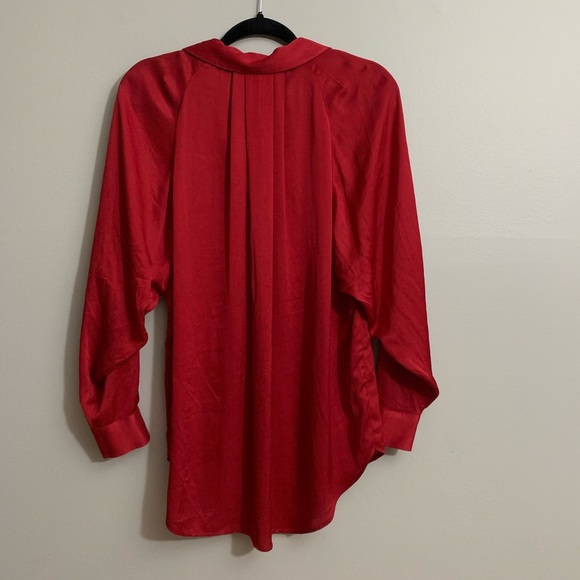 ZARA loose fitting satin finished button u… - Picture 3 of 8